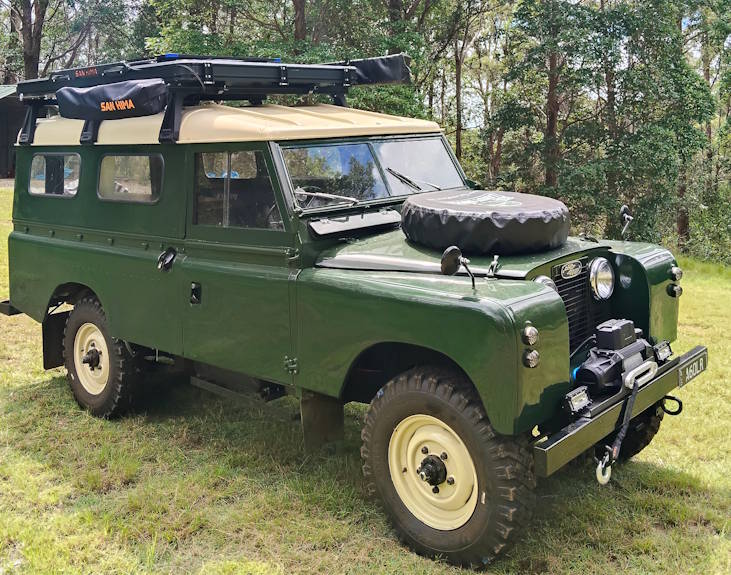 Restored Series 2 Land Rover