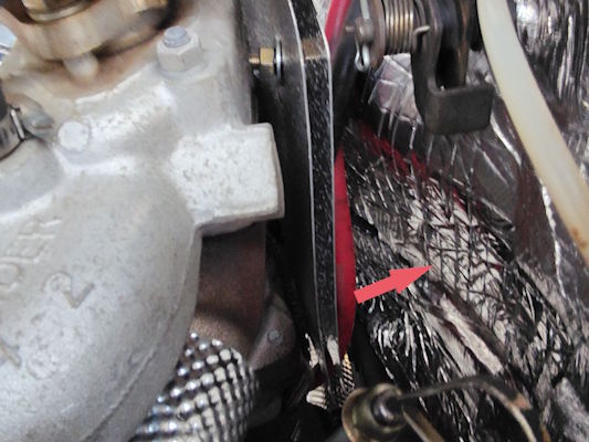 Rubber blanking grommets sealing chassis holes in Land Rover