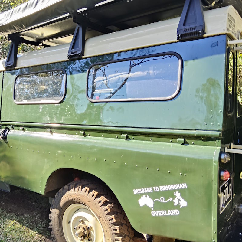 Restored 1960 Series 2 Land Rover readyto drive from Australia to the UKn