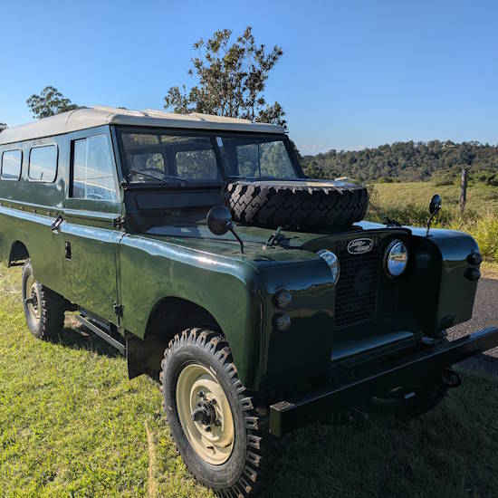 Restored 1960 Series 2 Land Rover ready for expedition