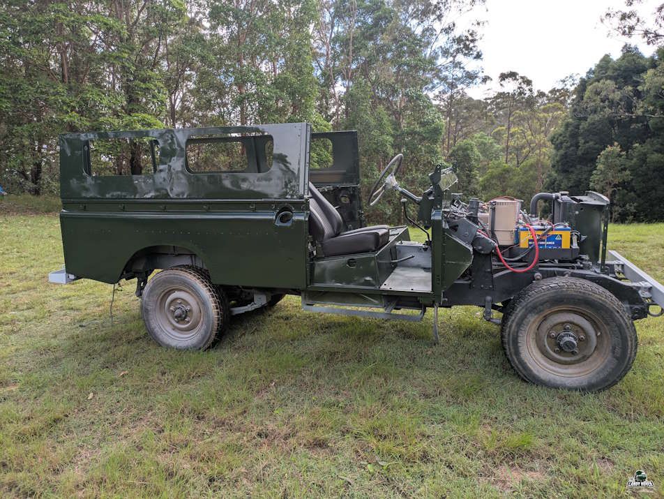 Reassembly rear box panel alignment staging setup layout