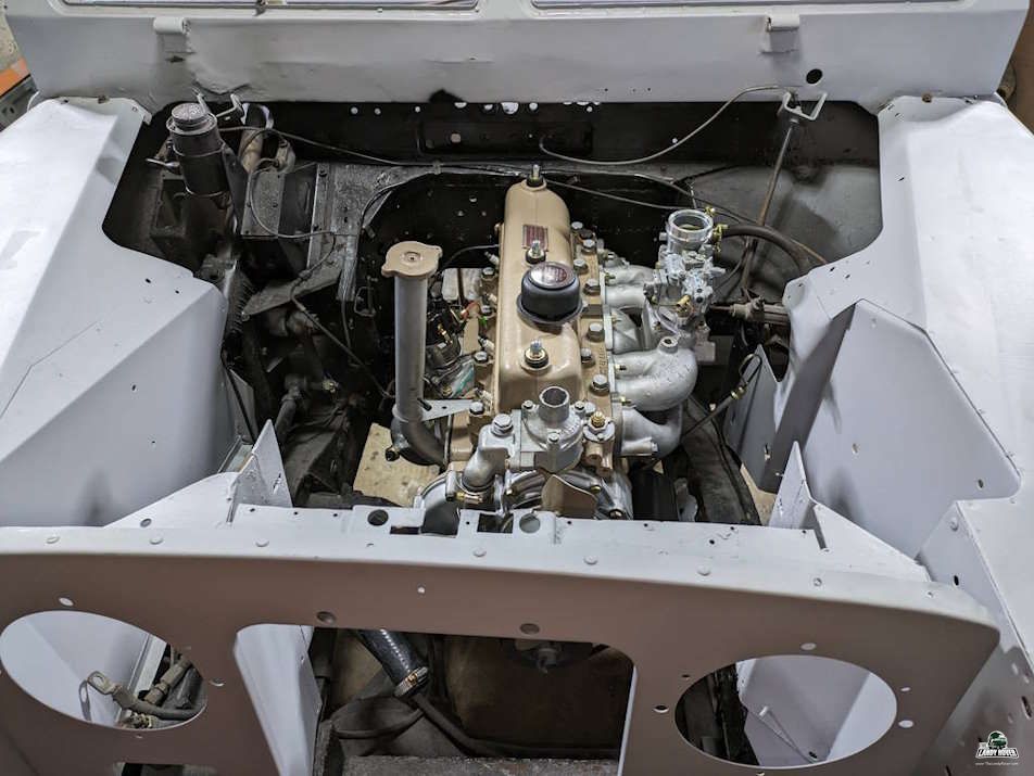 Engine bay integration checklist tracking panel display