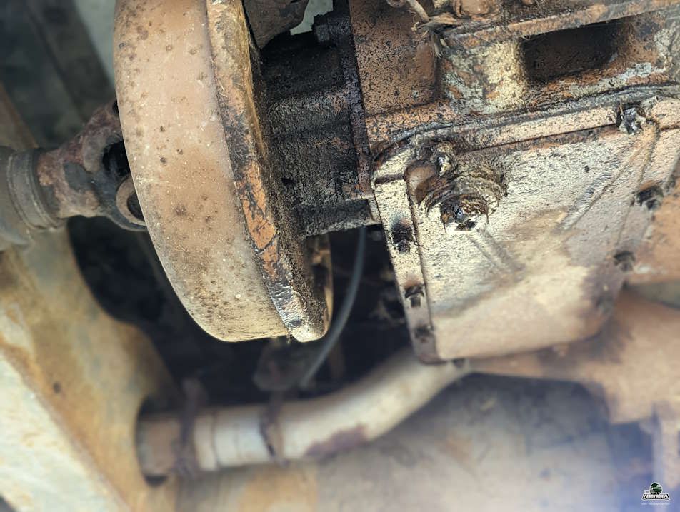 Underbody transmission shaft diagnostic module