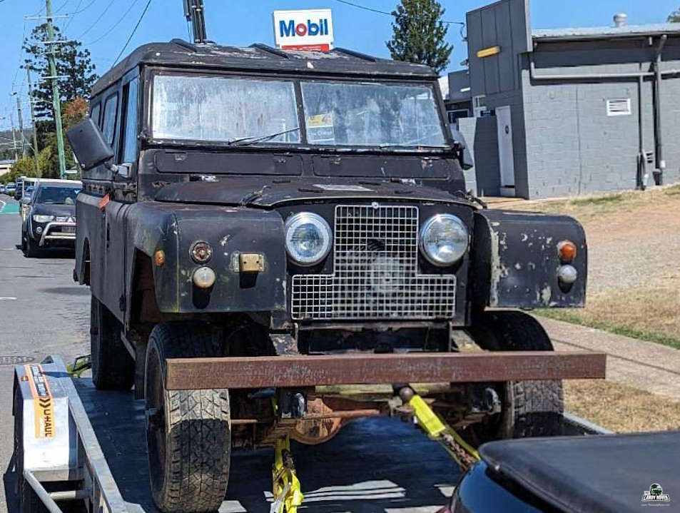 Barn find engine restoration grid layer