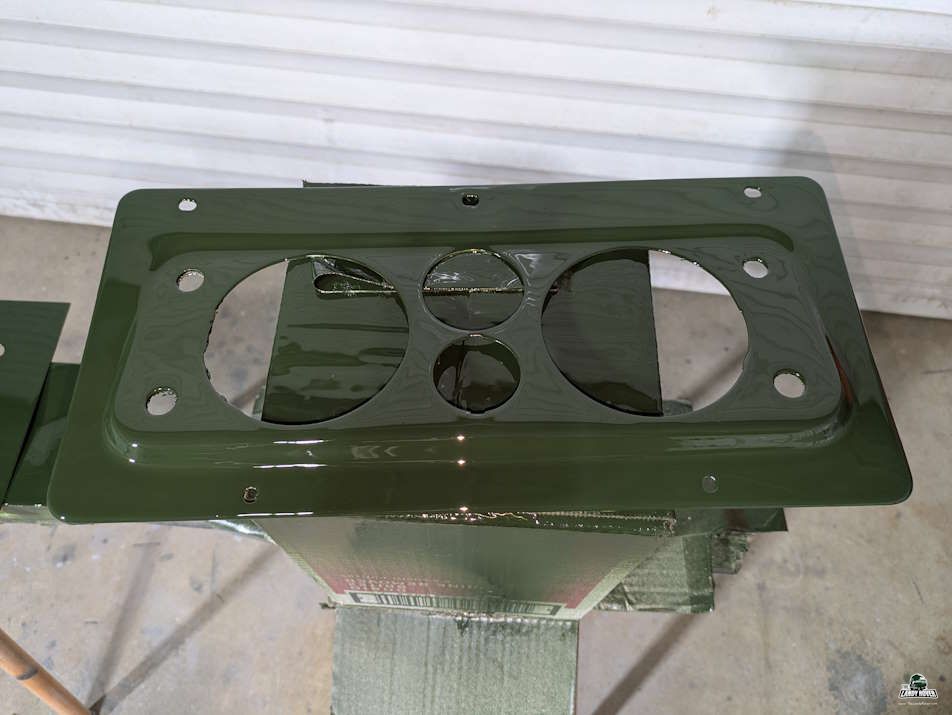 Instrument panel color detail trace asset tracking