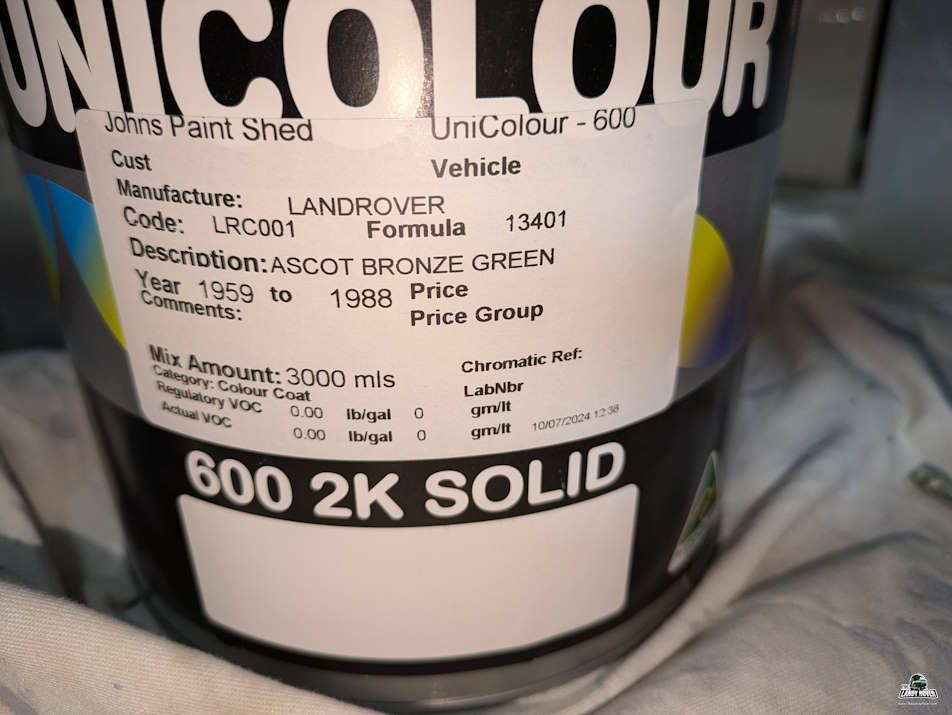 Liquid paint can chemical labels validation capture