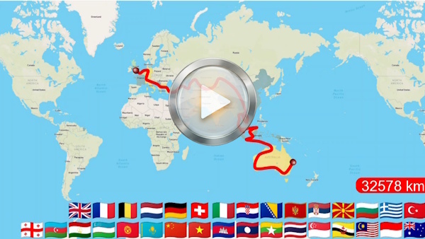 Video preview covering the dynamic route plans through the three green overlanding zones